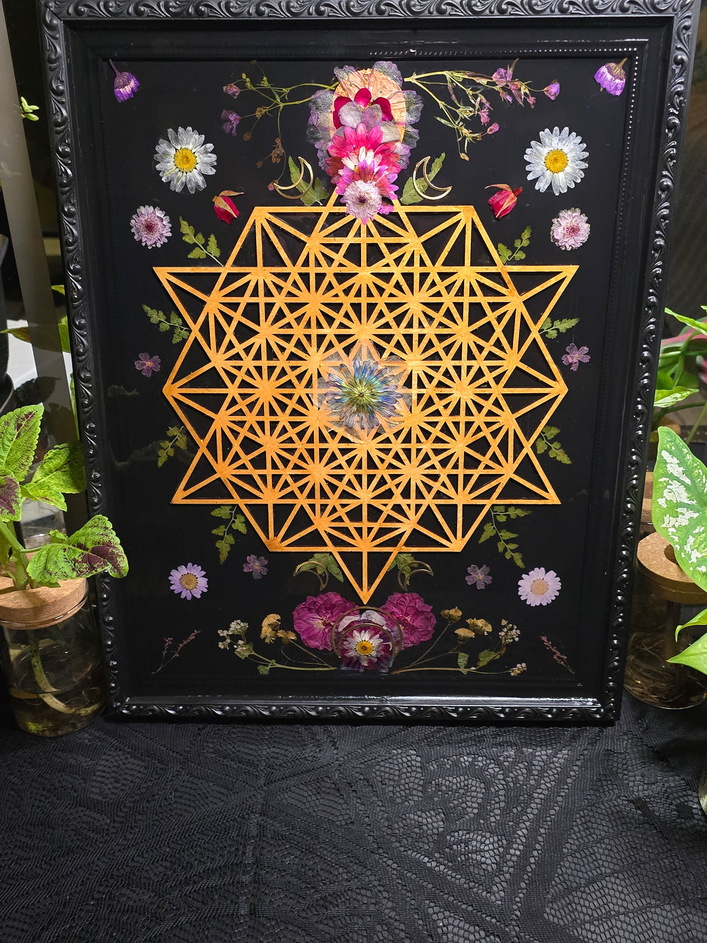 Sacred Geo//Black frame