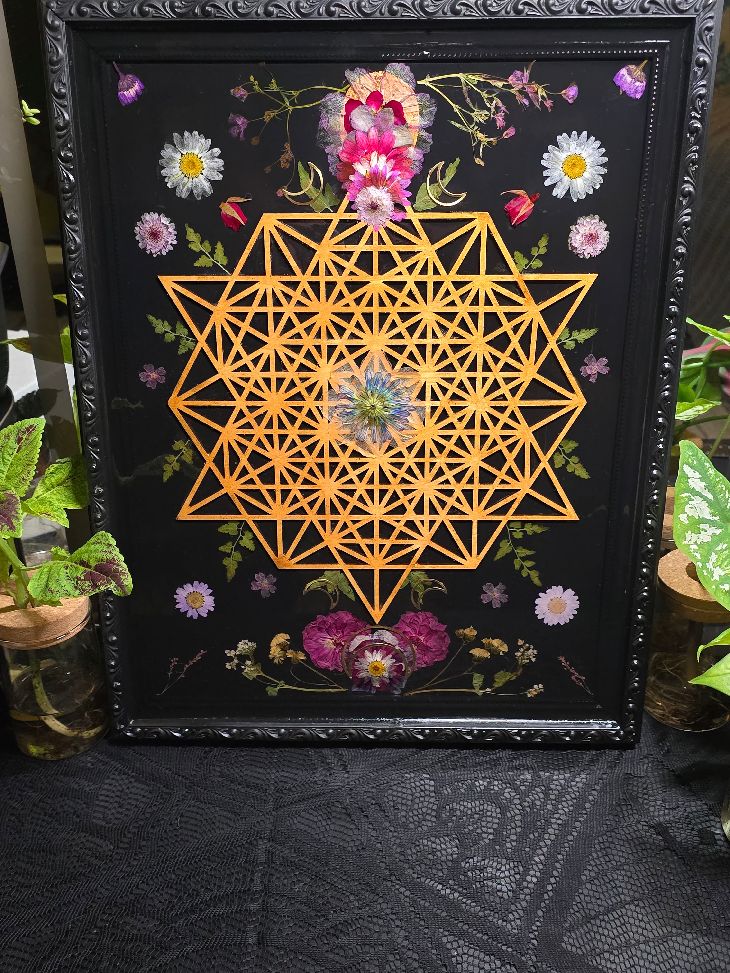 Sacred Geo//Black frame
