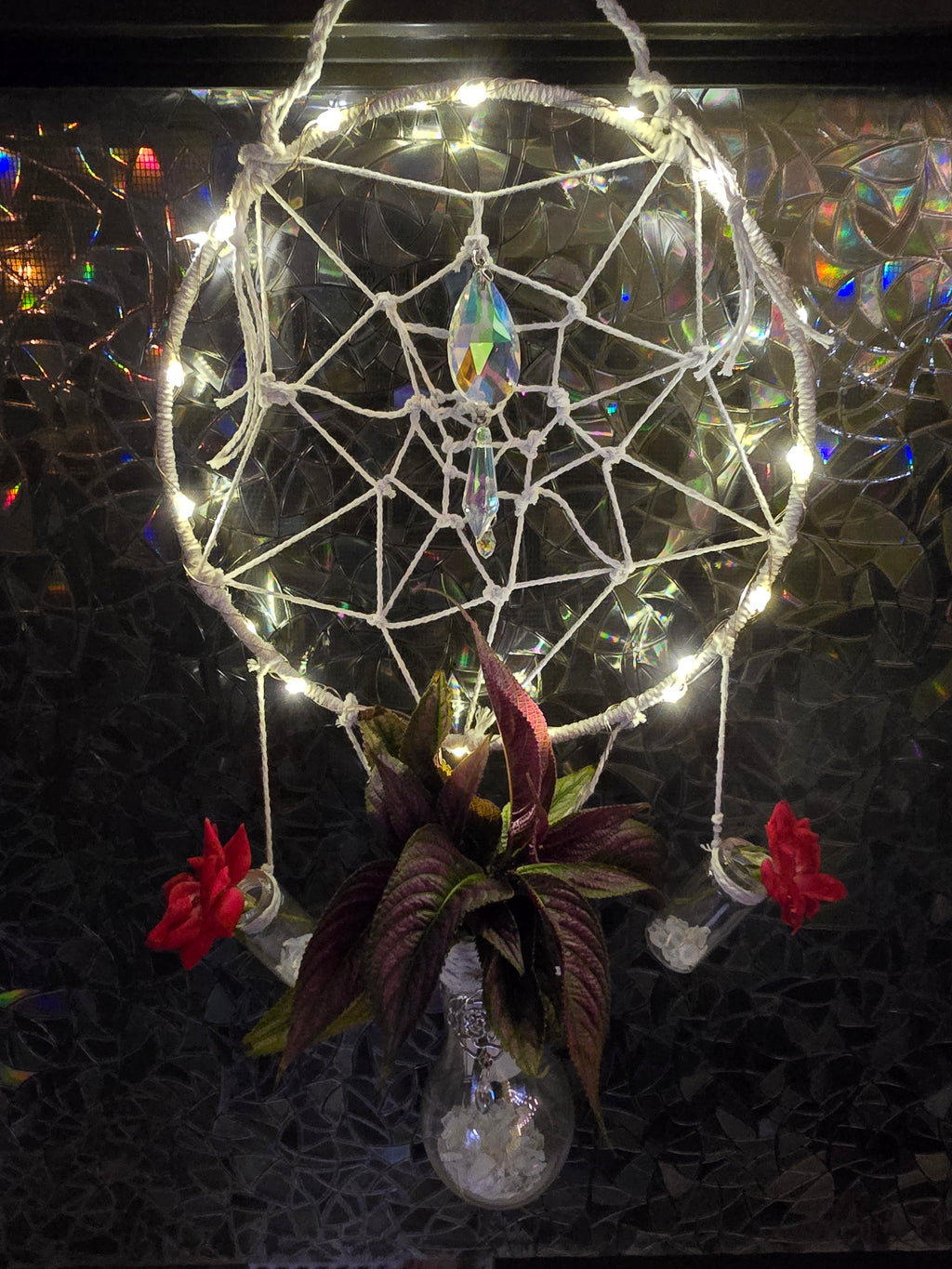 Dream Catcher Propagation Station w/LED lights