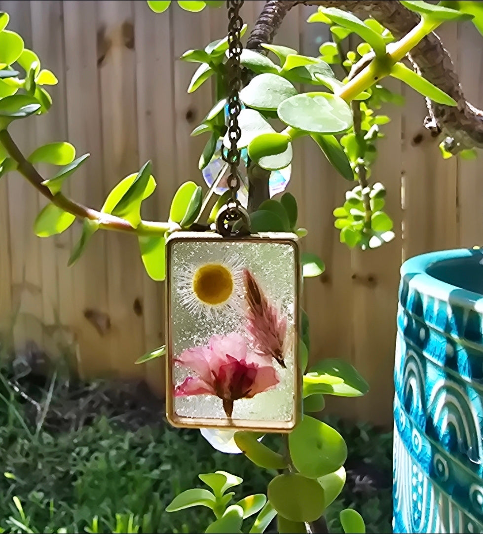 Floral Pendant Necklace