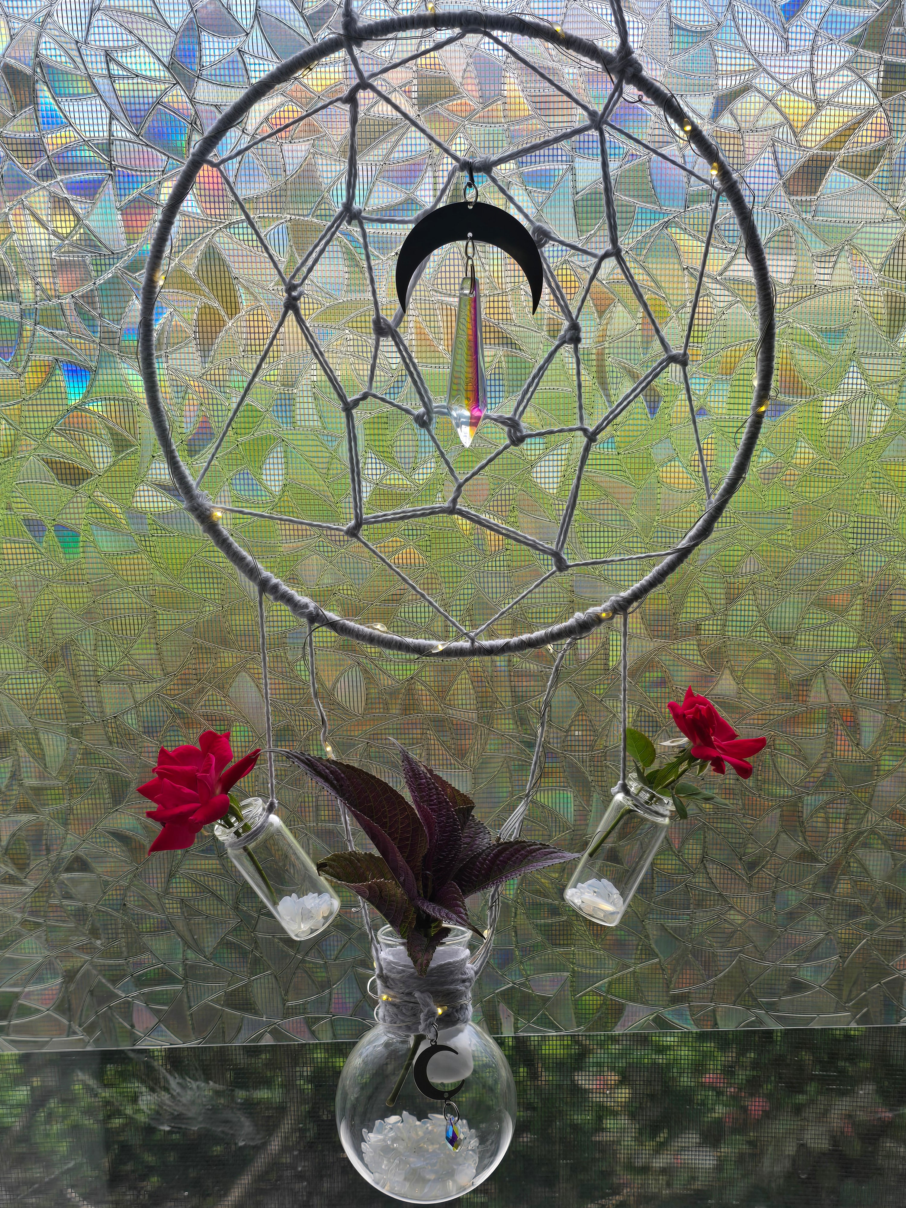 Dream Catcher Propagation Station w/ LED lights