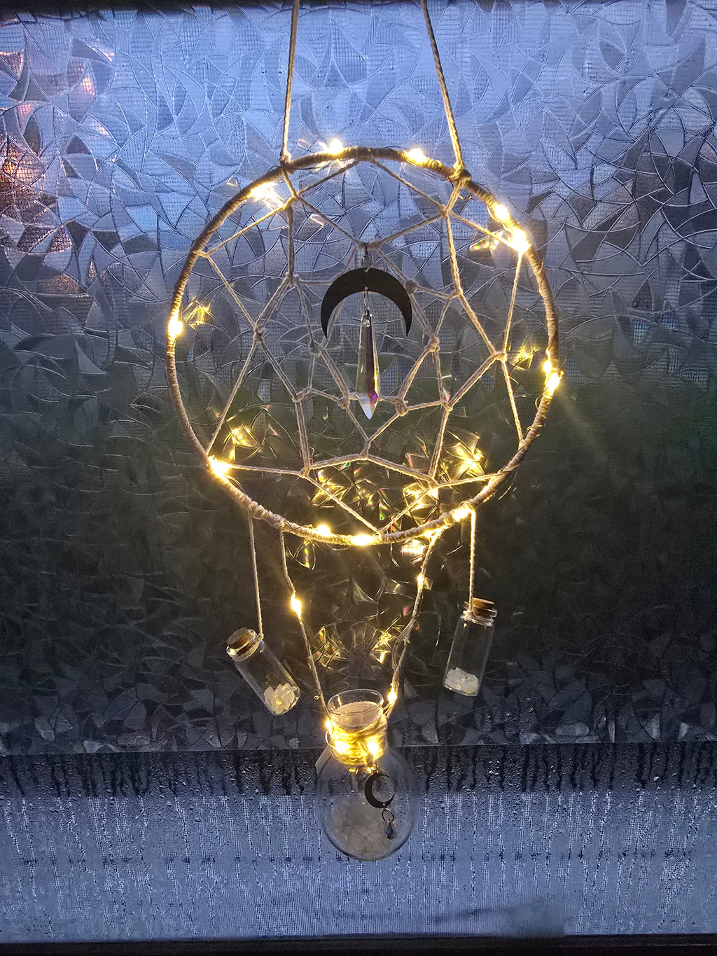Dream Catcher Propagation Station w/ LED lights